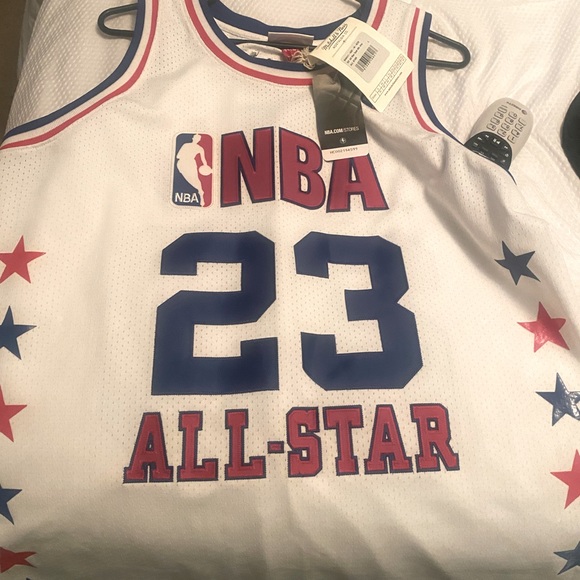 Mitchell and Ness Jordan Allstar Jersey size:L brand new, never worn. - Picture 3 of 5